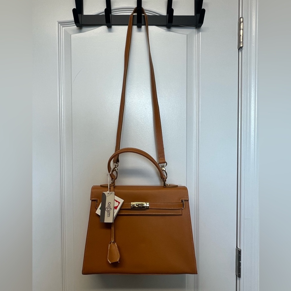 Angelo Carbotti Italian Leather Handbag